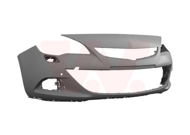 VAN WEZEL Prednji branik Opel Astra J 3 vrata, šprice, senzori