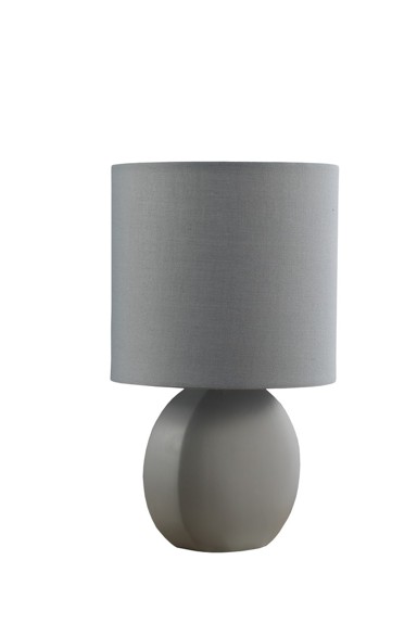 BLITZ Stolna lampa, E14, 40 W, 15x25cm, siva