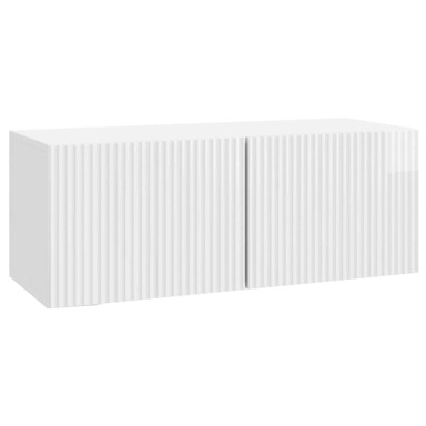 TV ormarić zidni 78,5 x 31 x 30 cm, bijeli visokog sjaja