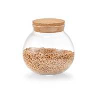ZELLER Staklenka s poklopcem 500 ml