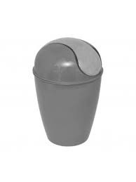 TENDANCE Stožasta kanta za smeće 5,6 l pp, siva