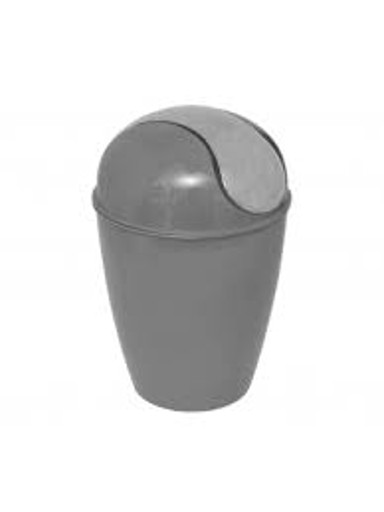 TENDANCE Stožasta kanta za smeće 5,6 l pp, siva