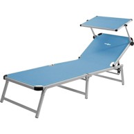 BRUNNER Ležaljka Marbella, za plažu, plava, aluminijski okvir