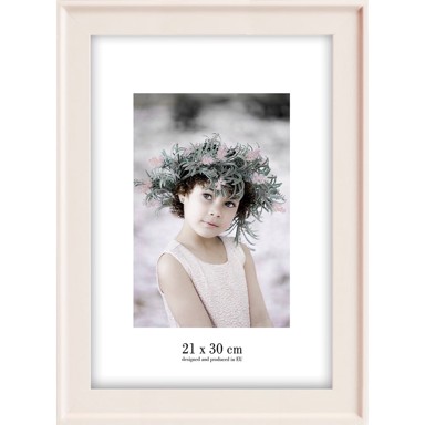 STYLER Ružičasti zidni okvir Malaga, 28 x 37 cm