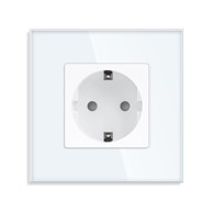 Jednostruka EU utičnica, bijela