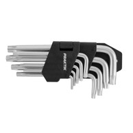 PRAKTIK Set ključeva Torx, 9-djelna, T10-T50, kratki