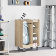 Golf ormar s kotačima 65 x 45 x 98 cm, sonoma hrast