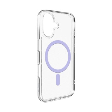 PURO Futrola Lite Mag MagSafe, iPhone 17, prozirna, ružičasti prsten