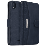 NIKCORP Preklopna torbica za Wiko Y61, tamnoplava