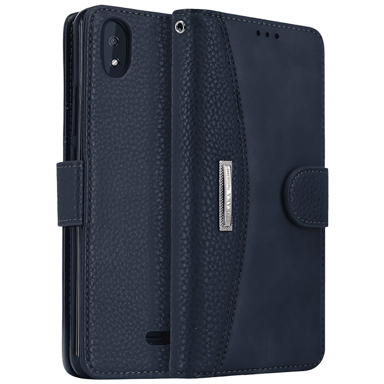 NIKCORP Preklopna torbica za Wiko Y61, tamnoplava