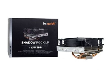 BE QUIET Hladnjak za računalo Shadow Rock LP, za Intel i AMD, crni
