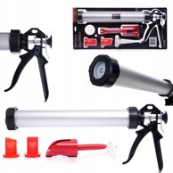 GEKO Alu pištolj za fugiranje kamena i ploča, srebrna