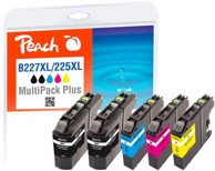 PEACH Tinta 319377 zamjena za Brother, crna/cijan/magenta/žuta, XL, kompatibilna, 4 kom.