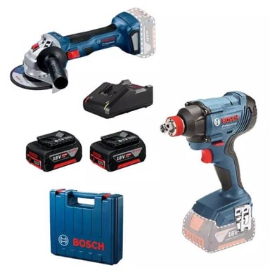 BOSCH Set akumulatorskog alata GDX 180-LI + GWS 180-LI 0615990N1U
