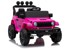 JEEP Vozilo na akumulator DK-JWR558 Rubicon, 24 V, roza
