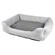 LOVE STORY Krevet za pse Graphene, 60×48 cm, svijetlo sivi