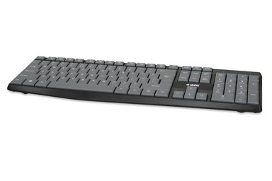 IBOX USB tipkovnica Eris, sivo-crna