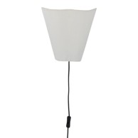 BLOOMINGVILLE Bijela zidna lampa s utikačem Janese 