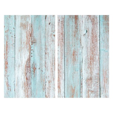 Poklopci za štednjake od kaljenog stakla, 2 kom 52x30 cm 