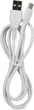 JELLICO Podatkovni kabel KDS-30, Type-C na USB-A, Fast Charge, 3,1 A, 1 m, bijela