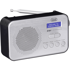 TREVI Prijenosni radio DAB 7F92 R, crno-bijeli