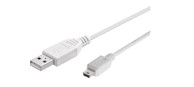 GBC Kon.El.Co. USB 2.0 kabel USB-A - mini B 5p 2,0 m, bijeli