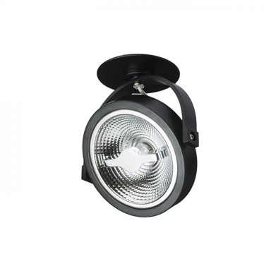 RENDL Poluugradna lampa, Kelly LED DIMM, 230V, LED, 12W, 24°, 3000K, crna