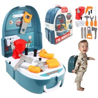 WOOPIE Dječi igrači set, radionica u ruksaku, 18-dijelni