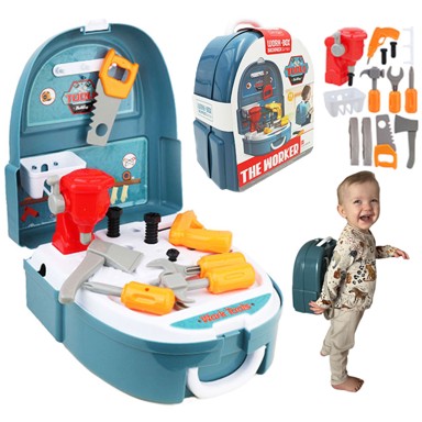 WOOPIE Dječi igrači set, radionica u ruksaku, 18-dijelni