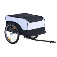 HOMESTAR Transportna kolica 140 x 77 x 65 cm, bijela i crna