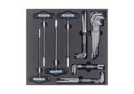 SW-STAHL Umetak za radionička kolica sa setom kutnih i t-ključeva, Z3023-5