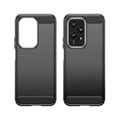 MAXMOBILE Maska za Honor 200 Carbon Fiber, crna