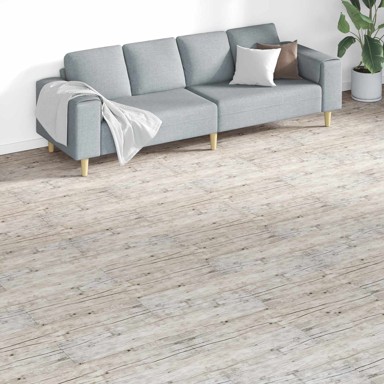 Podne daske, 18 kom, 5,26 m², PVC, bakreno smeđe