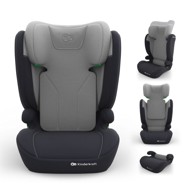KINDERKRAFT Autosjedalica I-Spark 2 Plus i-Size, 15-36 kg, 100-150 cm, bez Isofixa, siva