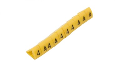 ERGO Oznaka za kabel OZ-2/4, 100 kom, žuta