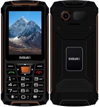 EVOLVEO StrongPhone Z6, crno-narančasti