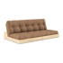 KARUP DESIGN Smeđa sklopiva sofa 196 cm Base, 196x110x72 cm