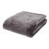  CATHERINE LANSFIELD Tamno siva deka od mikropliša, 130x170 cm, Raschel Velvet