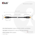 CLUB3D Mini DisplayPort kabel DP80, 1 m