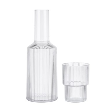 Set čaša Gondol PVC s vrčem, 320 ml i vrč 850 ml