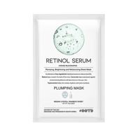 OOTD BEAUTY Anti-Aging maska za lice Retinol Serum Plumping Mask 1 kom. 25 g