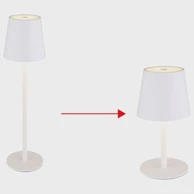 GLOBO LED stolna svjetiljka Vannie 58438W, bijela