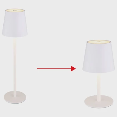 GLOBO LED stolna svjetiljka Vannie 58438W, bijela