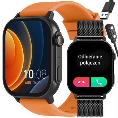 GRAVITY Pametni sat GT15-2, Bluetooth pozivi, dodatna narukvica, SG029B