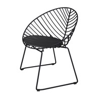 BONAMI SELECTION Set od 2 crne vrtne stolice Coco