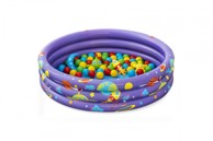 BESTWAY Bazen na napuhavanje SPACE, s lopticama