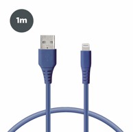 KSIX Kabel USB-A, 1.m, plavi