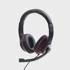 GEMBIRD Slušalice MHS-03-BKRD Wired Head-band Gaming crne crvene