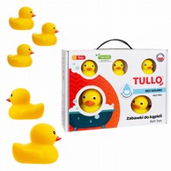 TULLO Patkice za kupanje, set bez rupa, 5 komada, žute