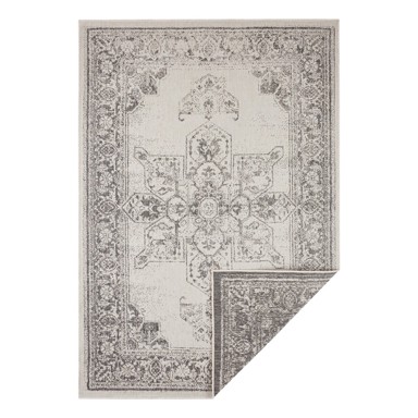 NORTHRUGS Vanjski tepih Borbon 120x170 cm, sivo-krem